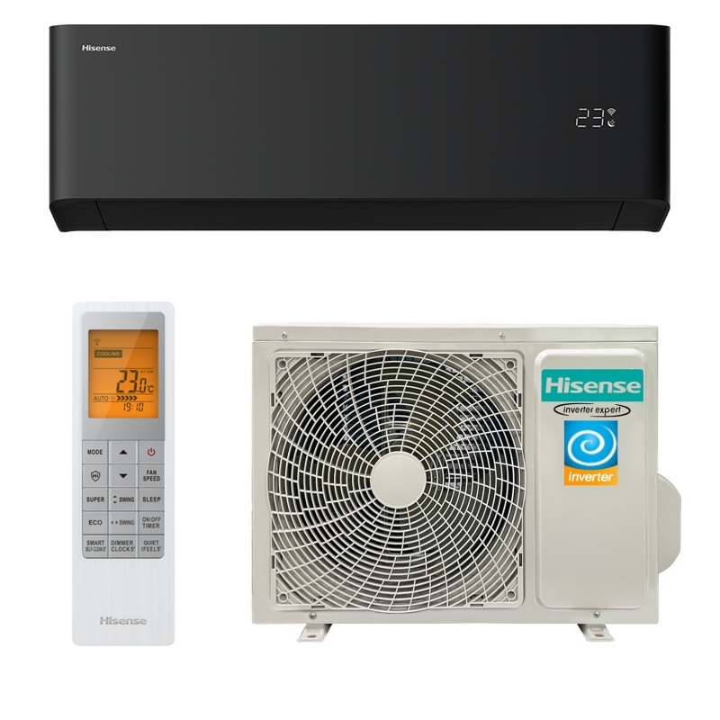 Инверторный настенный кондиционер (сплит-система) Hisense AS-13UW4RLCHB00(B)