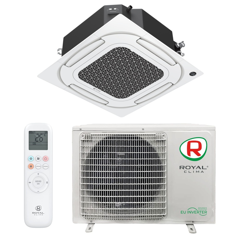 Кассетный кондиционер (сплит-система) Royal Clima CO-4C 24HNFI / CO-E 24HNDI