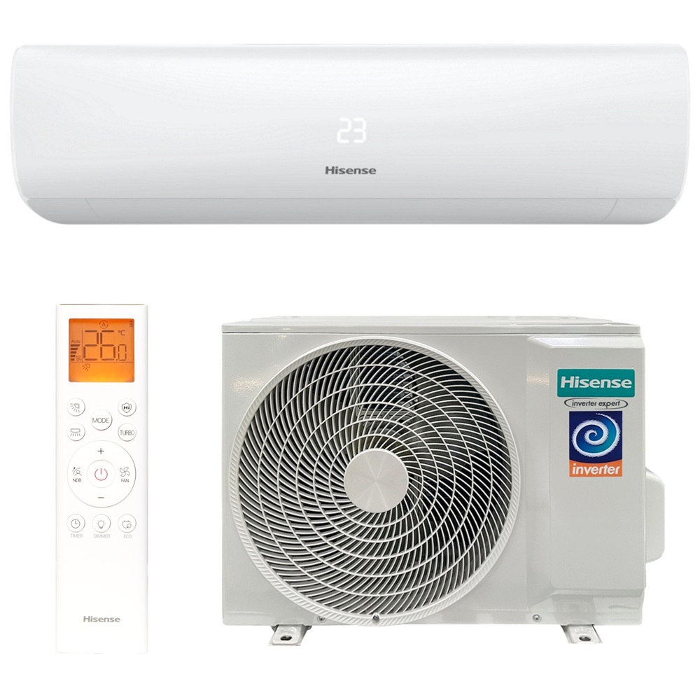 Инверторный настенный кондиционер (сплит-система) Hisense AS-24UW4RBTKB01