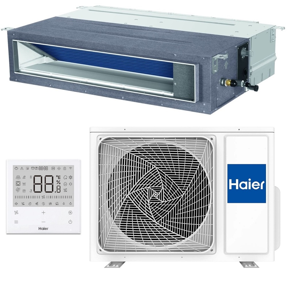 Инверторный канальный кондиционер (сплит-система) Haier AD71S2SM9FA / 1U70S2SJ2FA