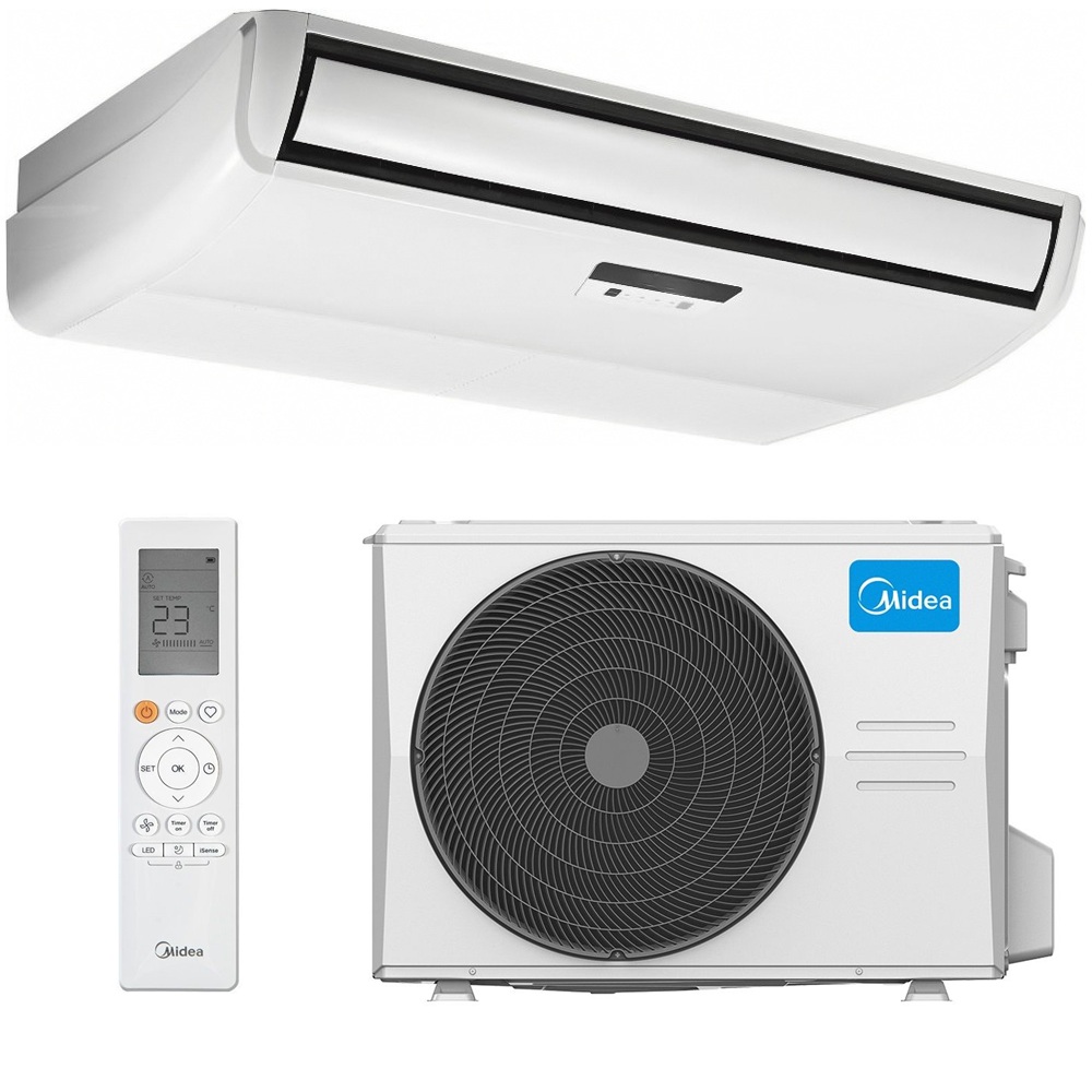 Напольно-потолочный кондиционер (сплит-система) Midea MUE1-24HRN1G1 / MOA1U-24HRN1G1