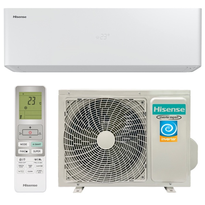Инверторный настенный кондиционер (сплит-система) Hisense AS-18UW4RBVQH01