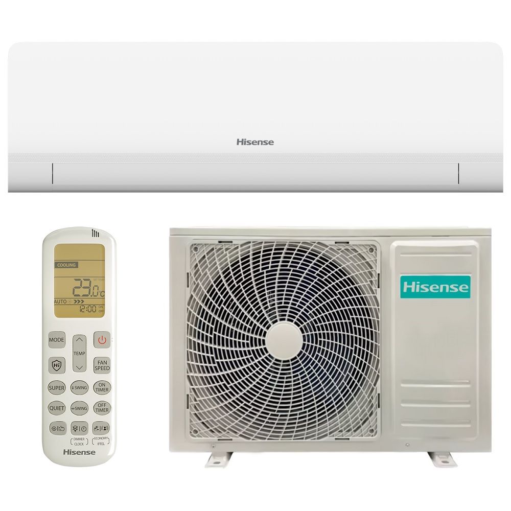 Настенный кондиционер (сплит-система) Hisense AS-09HR4RLRKC01 с зимним комплектом (-40)
