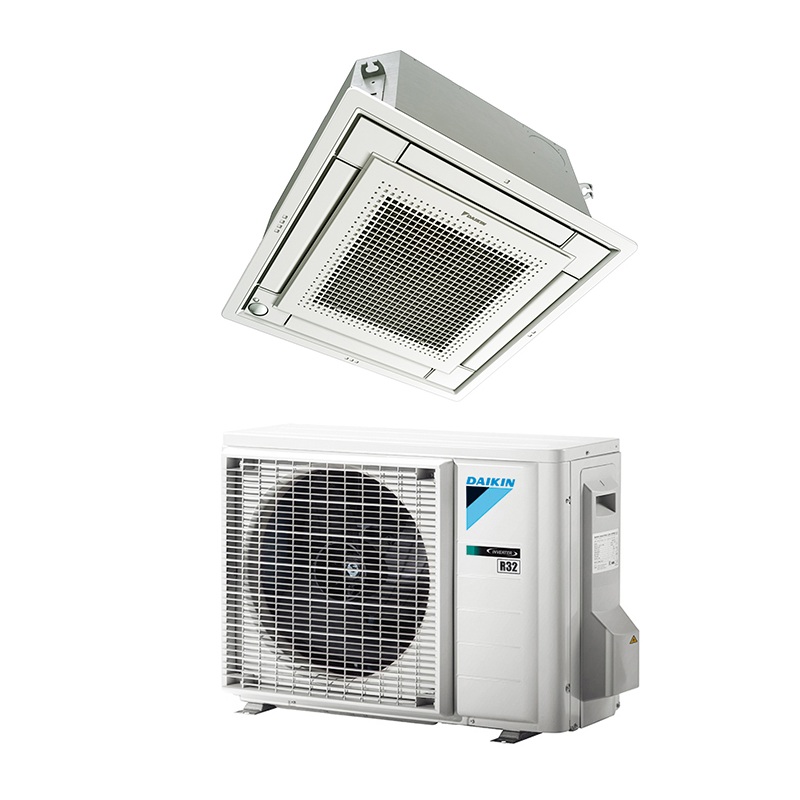 Инверторный кассетный кондиционер (сплит-система) Daikin FFA60A9 / RXM60R с зимним комплектом (-40)