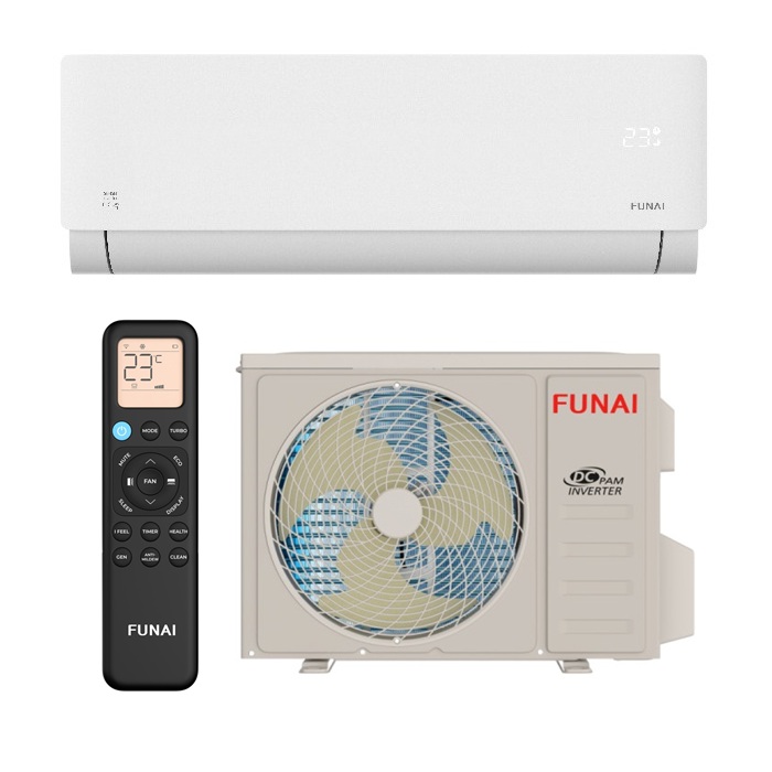 Инверторный настенный кондиционер (сплит-система) Funai RAC-I-SN30HP.D05
