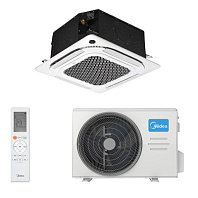 Инверторный кассетный кондиционер (сплит-система) Midea MCA4U-18HRFNX-Q(GA) / MOA1U-18FRN8G1