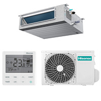 Канальный кондиционер (сплит-система) Hisense AUD-24HX4RGM2 / AUW-24H4RF2
