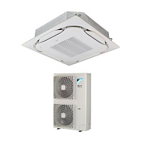 Кассетный кондиционер (сплит-система) Daikin FCAG125B / RZASG125MV с зимним комплектом (-40)