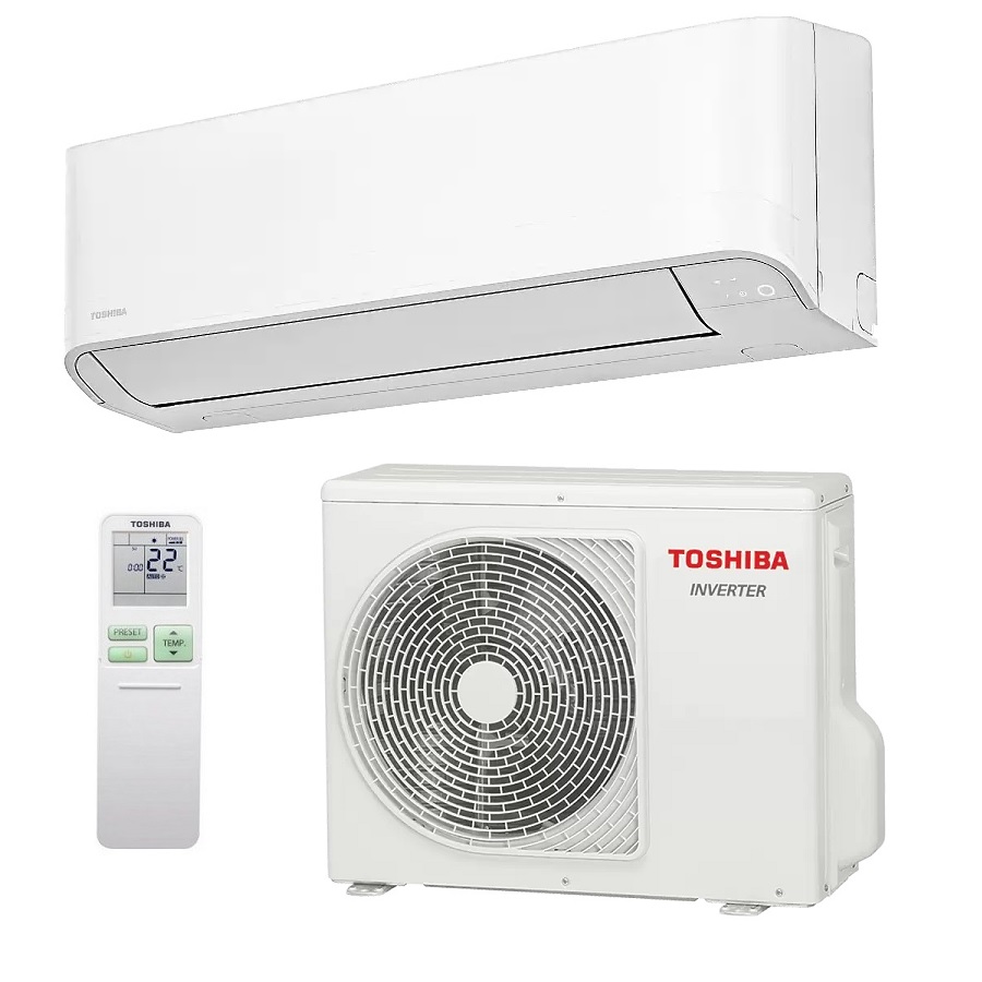 Инверторный настенный кондиционер (сплит-система) Toshiba RAS-B13CKVG-EE / RAS-13CAVG-EE