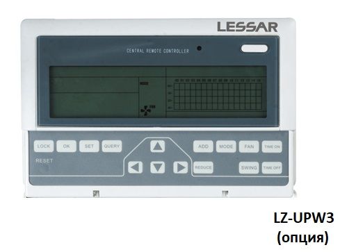 Напольно-потолочный фанкойл безкорпусной (двухтрубный) Lessar LSF-500AE22C