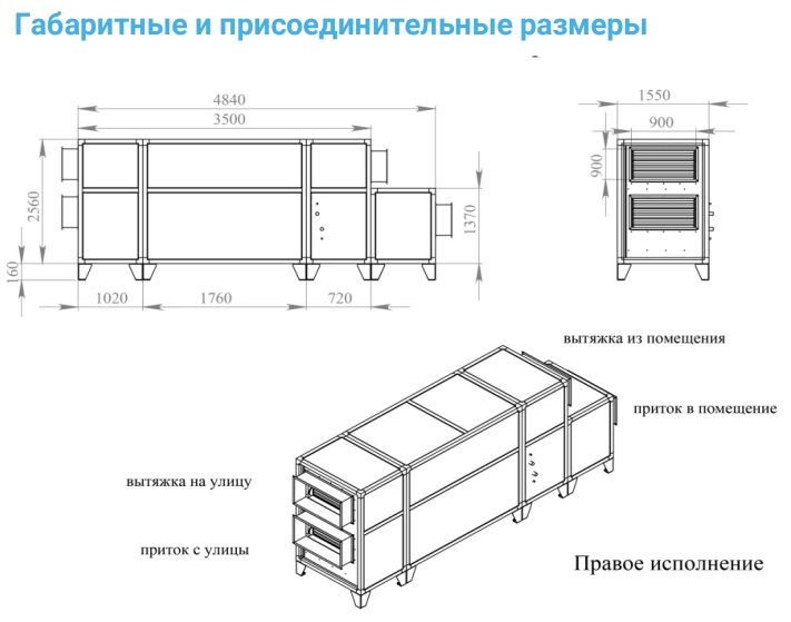 Приточно-вытяжная установка с рекуператором Breezart 16000 Aqua RP PB AC