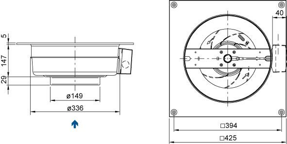 Изображение для товара Systemair KV 150 XL sileo