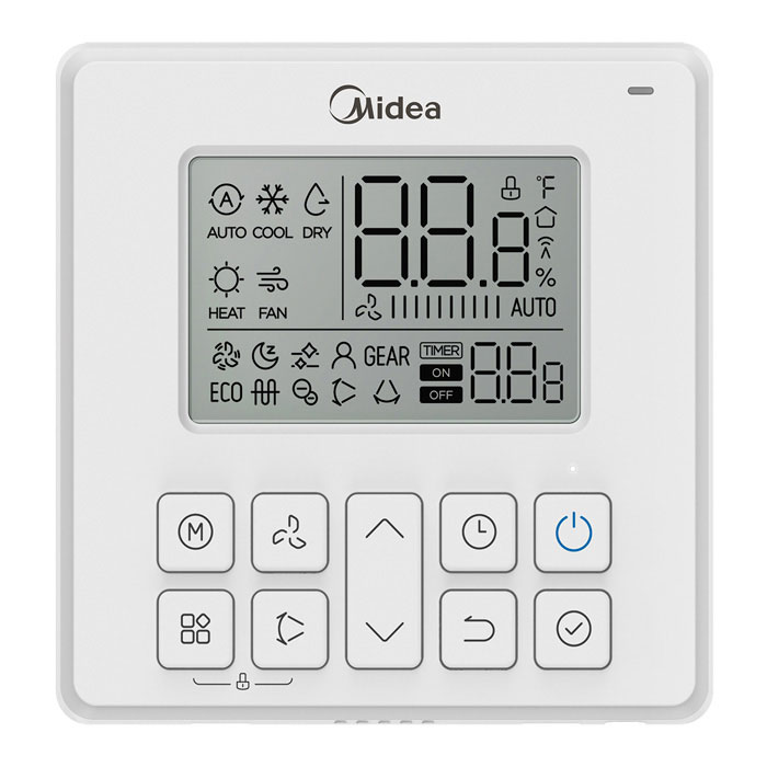 Инверторный канальный кондиционер (сплит-система) Midea MTIU-12HWFNX(GA) / MOX230-12HFN8-Q(GA)