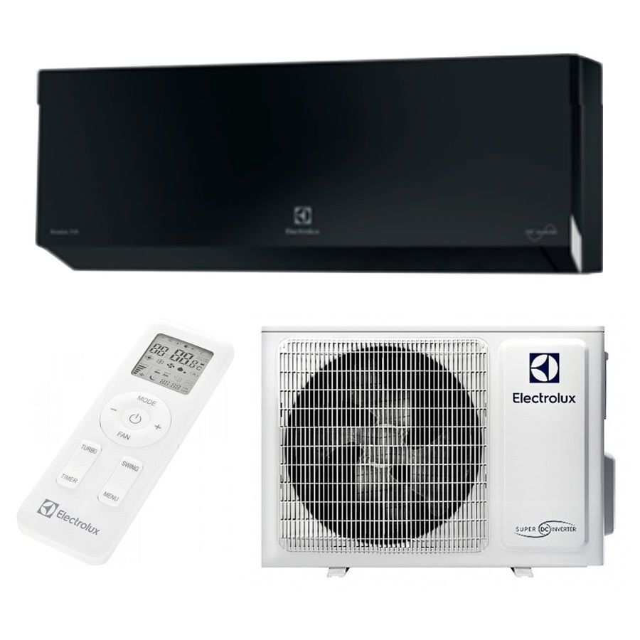 Инверторный настенный кондиционер (сплит-система) Electrolux EACS/I-09HEN-BLACK/N8