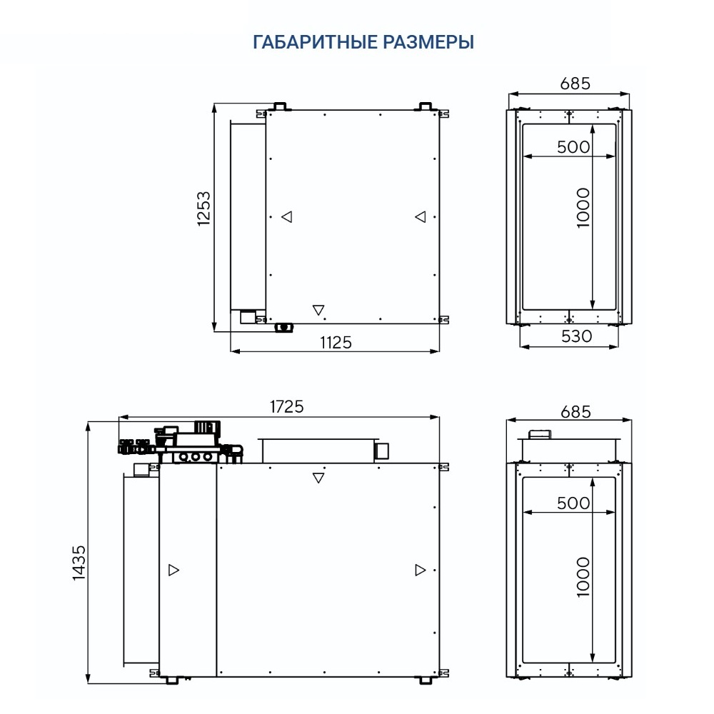 Приточно-вытяжная установка Turkov Capsule pool 9000 W 3R