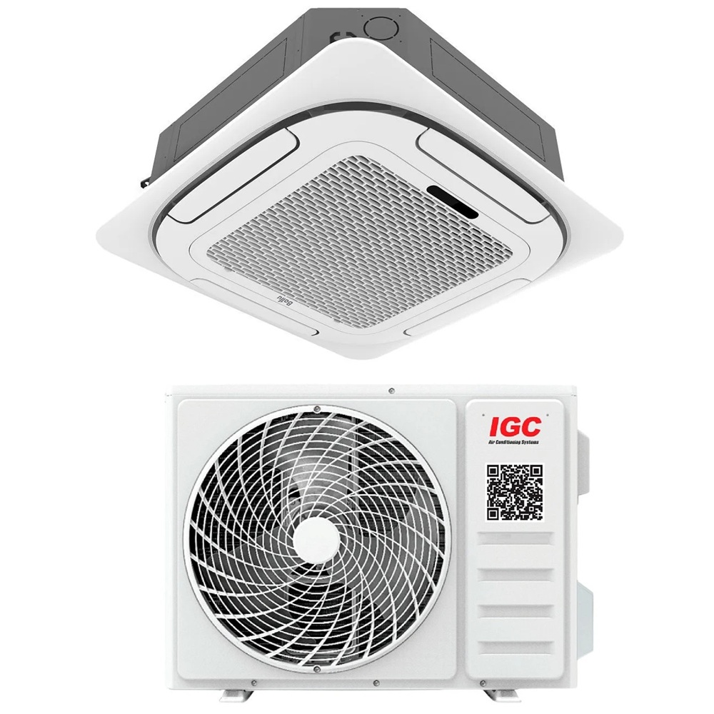 Кассетный кондиционер (сплит-система) IGC ICT-36HS/U