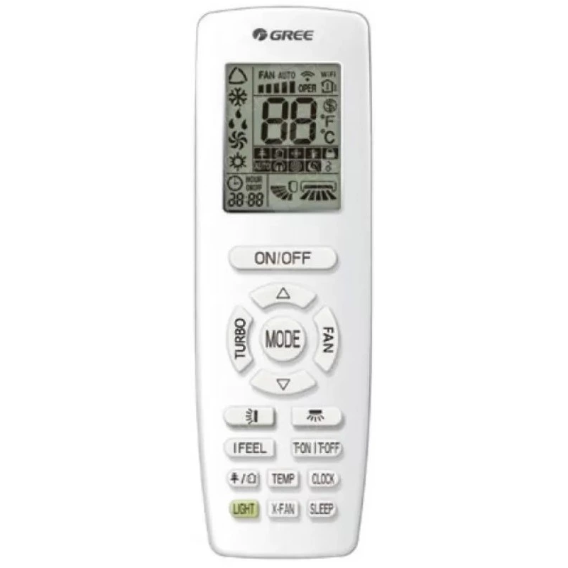 Инверторный настенный кондиционер (сплит-система) Gree GWH24AGDXE-K6DNA4B + GR-3-ZB-S