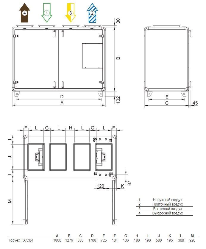 Изображение для товара Systemair Topvex TX/C04 HWH-R