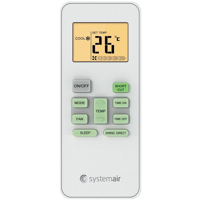 Кассетный внутренний блок мультисплит-системы Systemair SYSPLIT CASSETTE MULTI 12 EVO HP Q