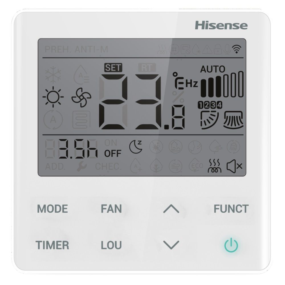 Канальный кондиционер (сплит-система) Hisense AUD-48UX4REH8 / AUW-48U6RN8 Wi-Fi