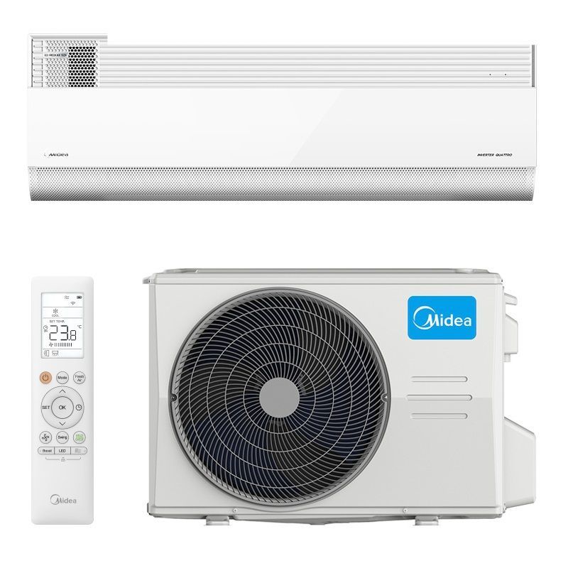 Инверторный настенный кондиционер (сплит-система) Midea MSCA1BU-12HRFN8 / MOX230-12HFN8-Q