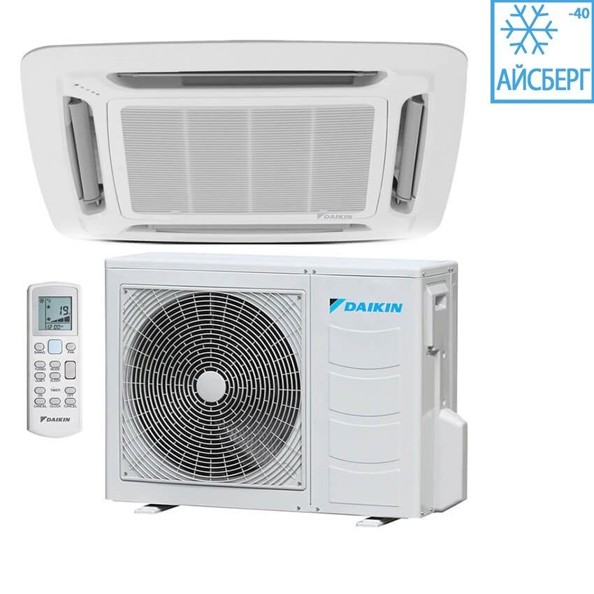 Кассетный кондиционер Daikin FCQN60EXV / RYN60CXV с зимним комплектом (-40)