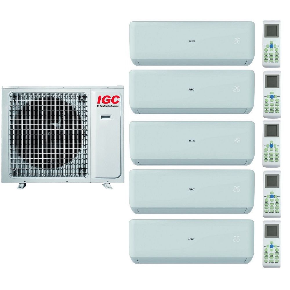 Мульти-сплит-система IGC RAM5-X42URH / RAK-X07RHx5