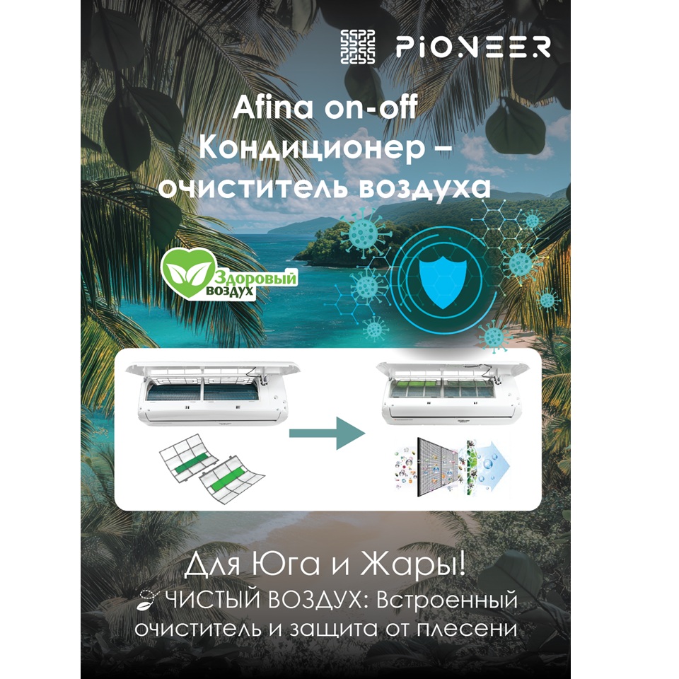 Настенный кондиционер Pioneer KFR20FW / KOR20FW