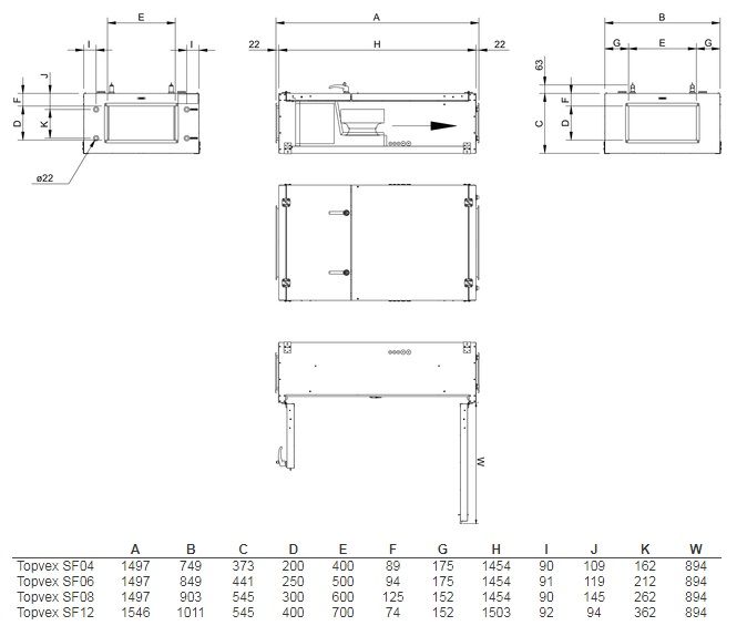 Приточная установка Systemair Topvex SF04 EL 20,9kW