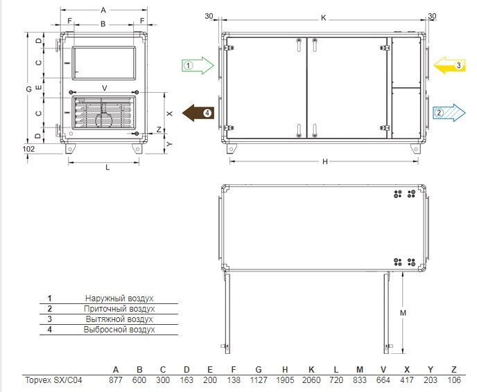 Изображение для товара Systemair Topvex SX/C04 EL-R