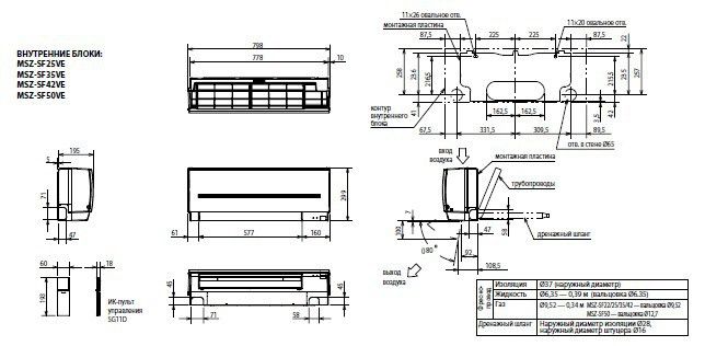 Изображение для товара Mitsubishi Electric MSZ-SF50VE / MUZ-SF50VE