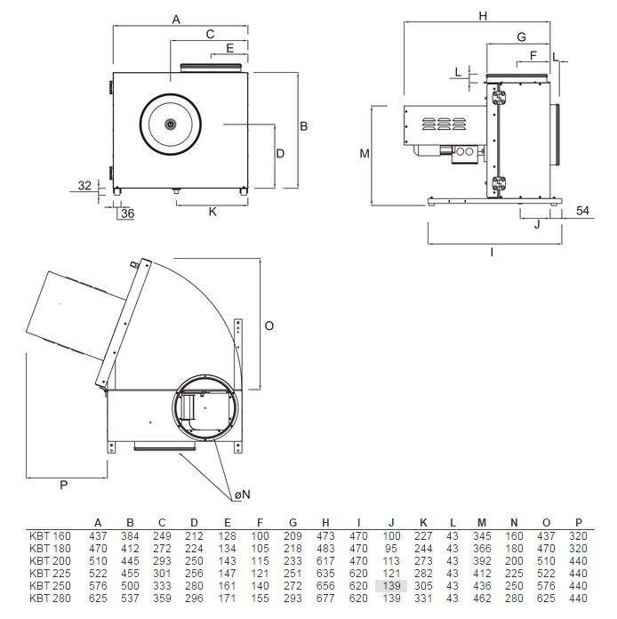 Изображение для товара Systemair KBT 200E4