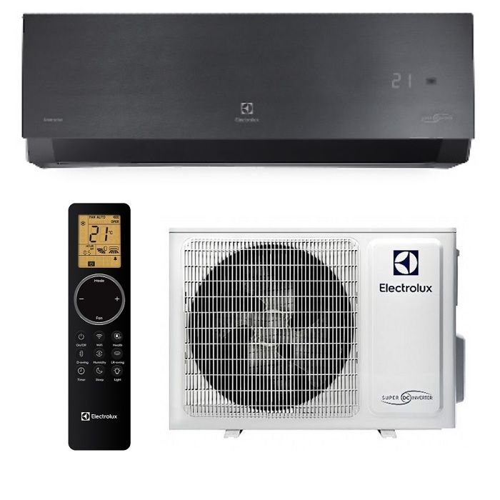 Инверторный настенный кондиционер (сплит-система) Electrolux EACS/I-12HEN-BLACK/N8_24Y