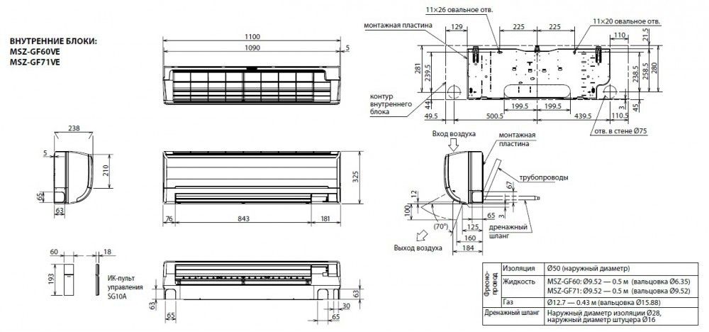 Изображение для товара Mitsubishi Electric MSZ-GF71VE