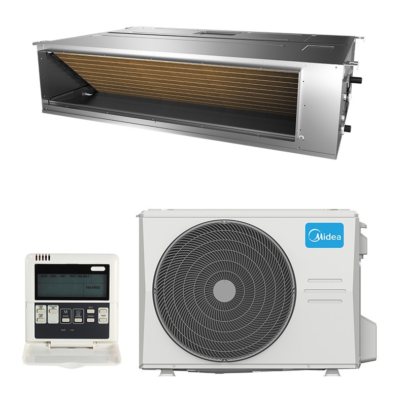 Инверторный канальный кондиционер (сплит-система) Midea MTI-36HWFNXP(GA) / MOD30U-36HFN8-R(GA)