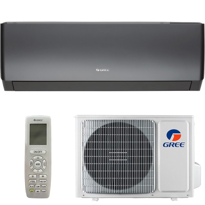 Изображение для товара Gree GWH09AGCXB-K6DNA4F black + GR-3-ZB-S