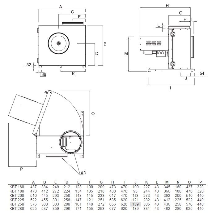 Изображение для товара Systemair KBT 225EC