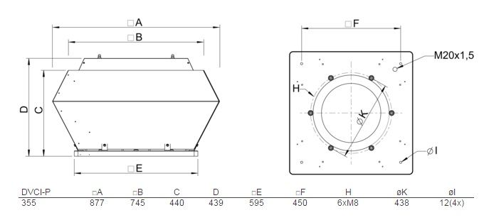 Изображение для товара Systemair DVCI 355-P