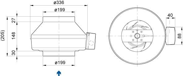 Изображение для товара Systemair K 200 M sileo