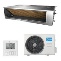 Канальный кондиционер (сплит-система) Midea MTI-18HW1N1P-QB6 / MOX330U-18HN1-LQB6 с зимним комплектом (-40)