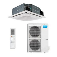 Кассетный кондиционер (сплит-система) Midea MCD1-60HRN1-R / MOU-55HN1-R с зимним комплектом (-40)