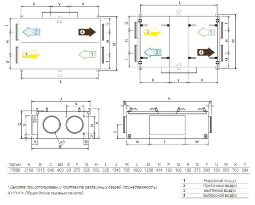 Изображение для товара Systemair TOPVEX FR06 HWH-L-CAV