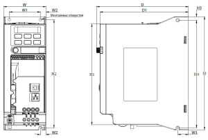 Изображение для товара Danfoss VEDA Drive VF-51 1,5 кВт ABA00003