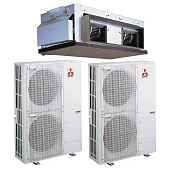 Mitsubishi Electric PEA-RP400GAQ / PUHZ-ZRP200YKAx2