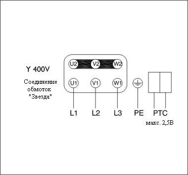 Схема подключения вентилятора DVV-EX 630D6-XL